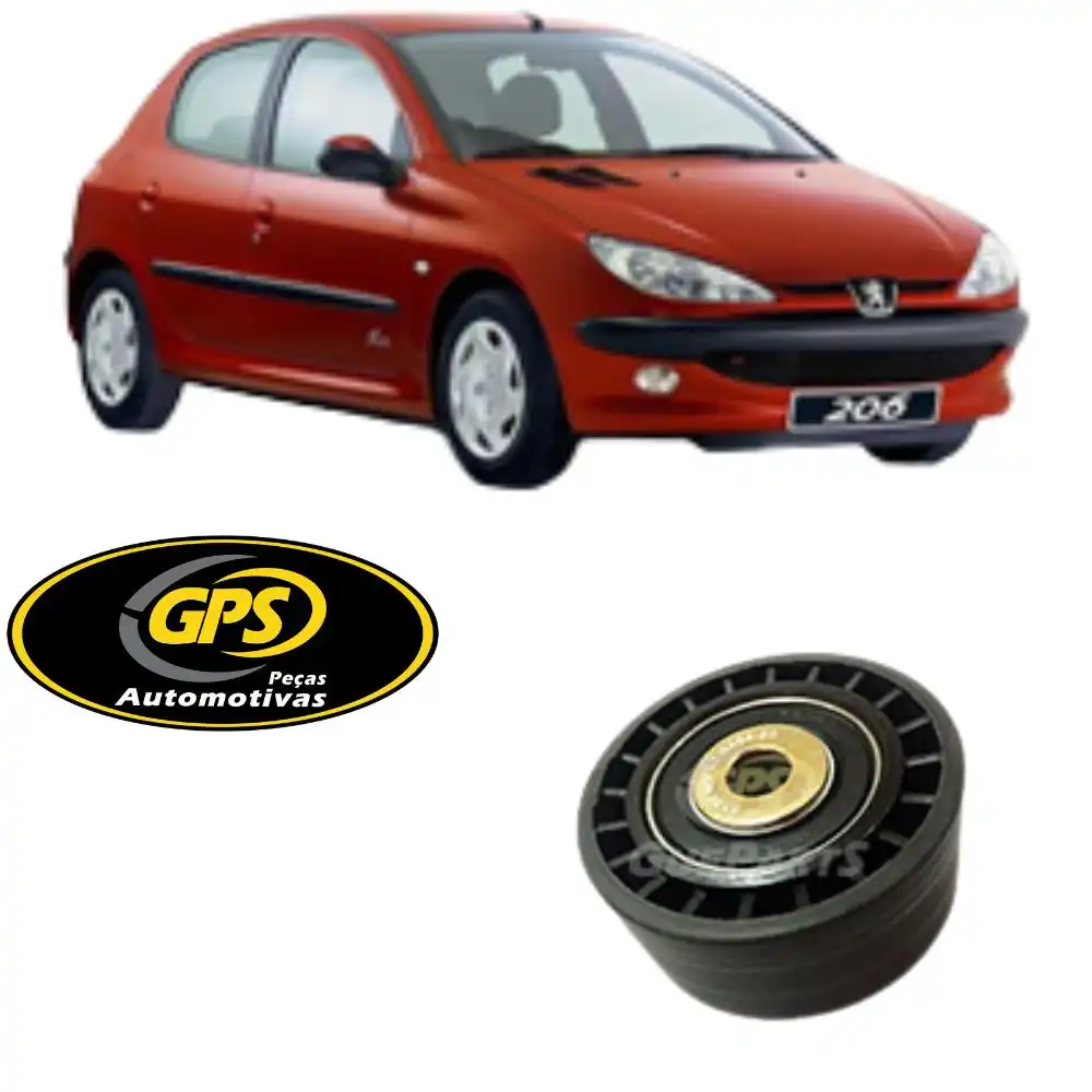 POLIA CORREIA ALTERNADOR PEUGEOT 206 1.4 8V 2001/