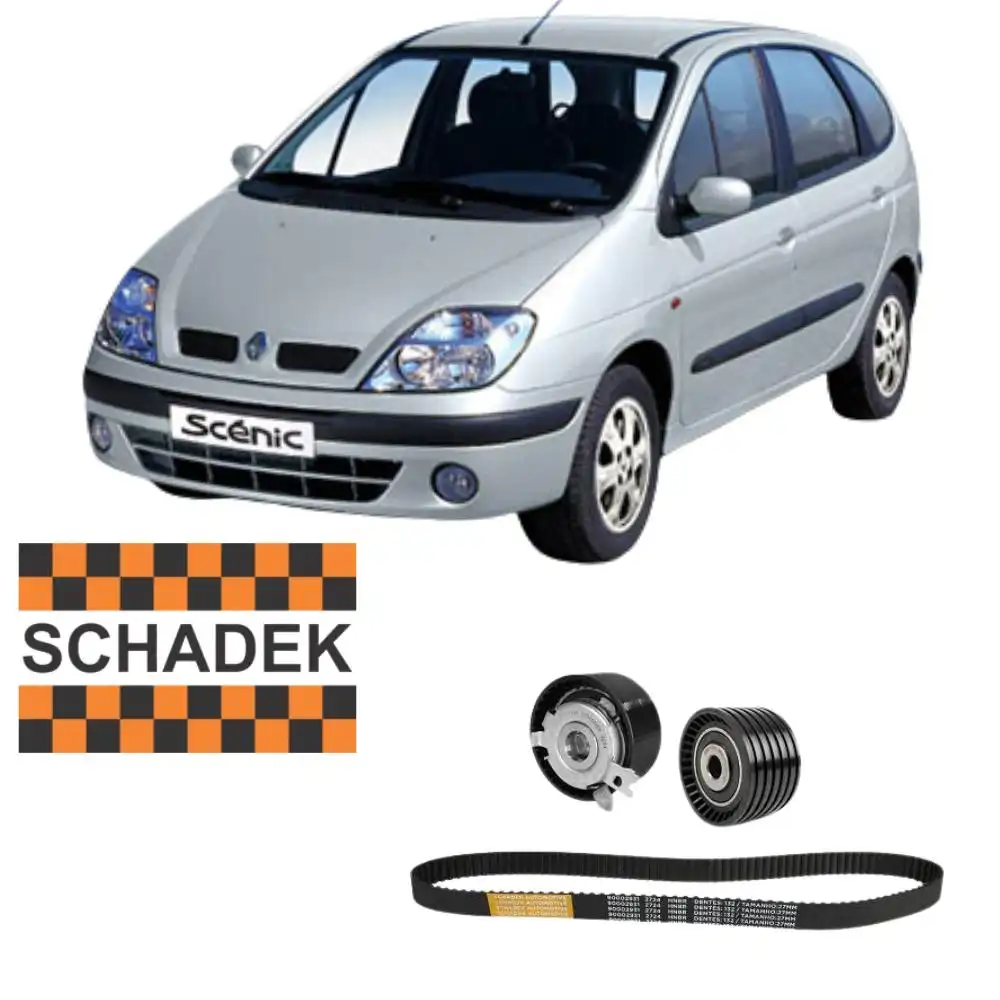 KIT CORREIA DENTADA SCENIC 1.6 16V 1999 A 2010