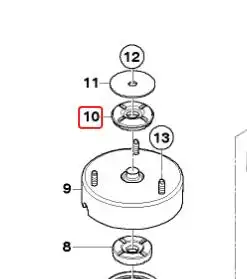 BATENTE AMORTECEDOR DIANT BMW X5 2005 A 2010 (E70) SUPERIOR