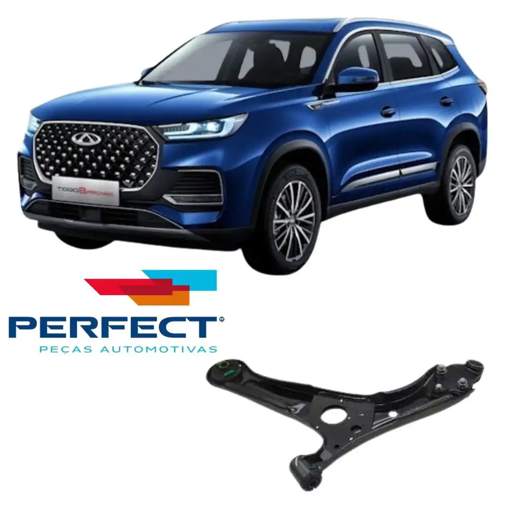 BANDEJA DIANTEIRA CHERY TIGGO 8 2020 A 2022 COM PIVO DIREITA