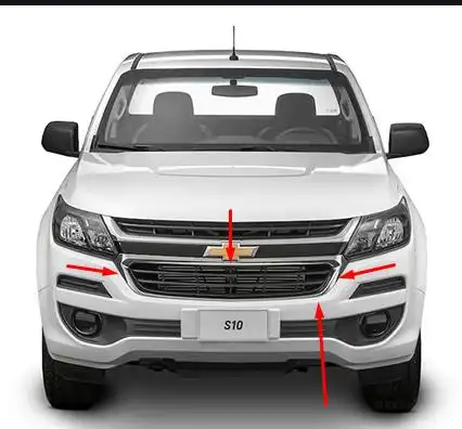 MOLDURA GRADE S-10 17/19 INFERIOR CROMADOTRAILBLAZER 17/19