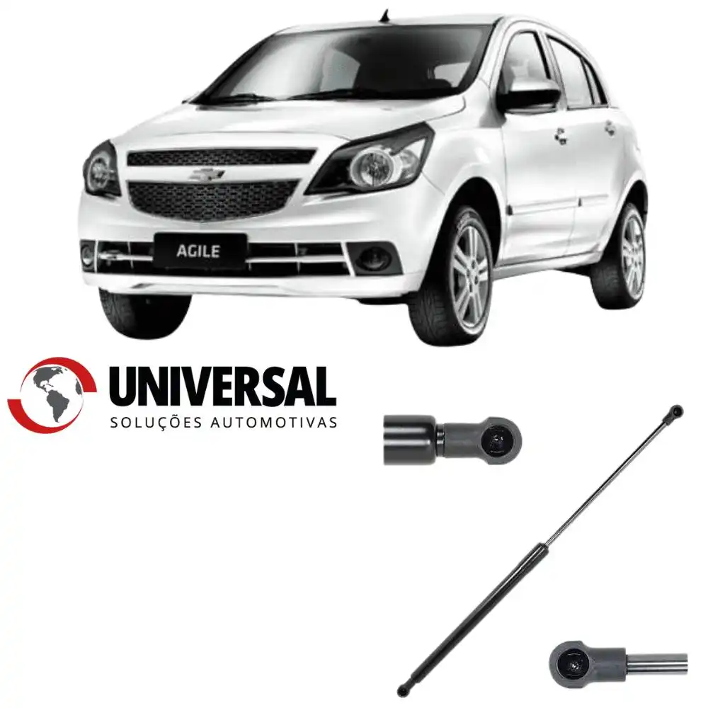 AMORTECEDOR TAMPA AGILE 09/ CARGA 58KGF