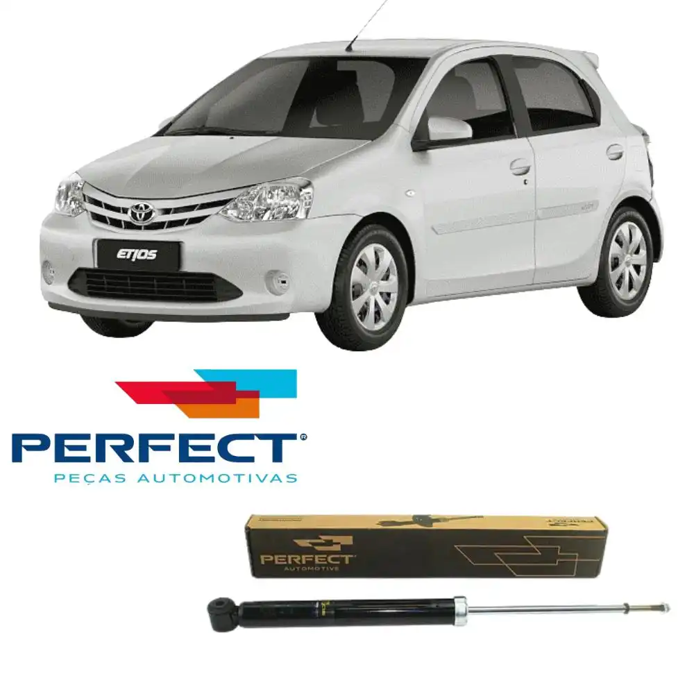 AMORTECEDOR TRASEIRO TOYOTA ETIOS 2012 A 2021