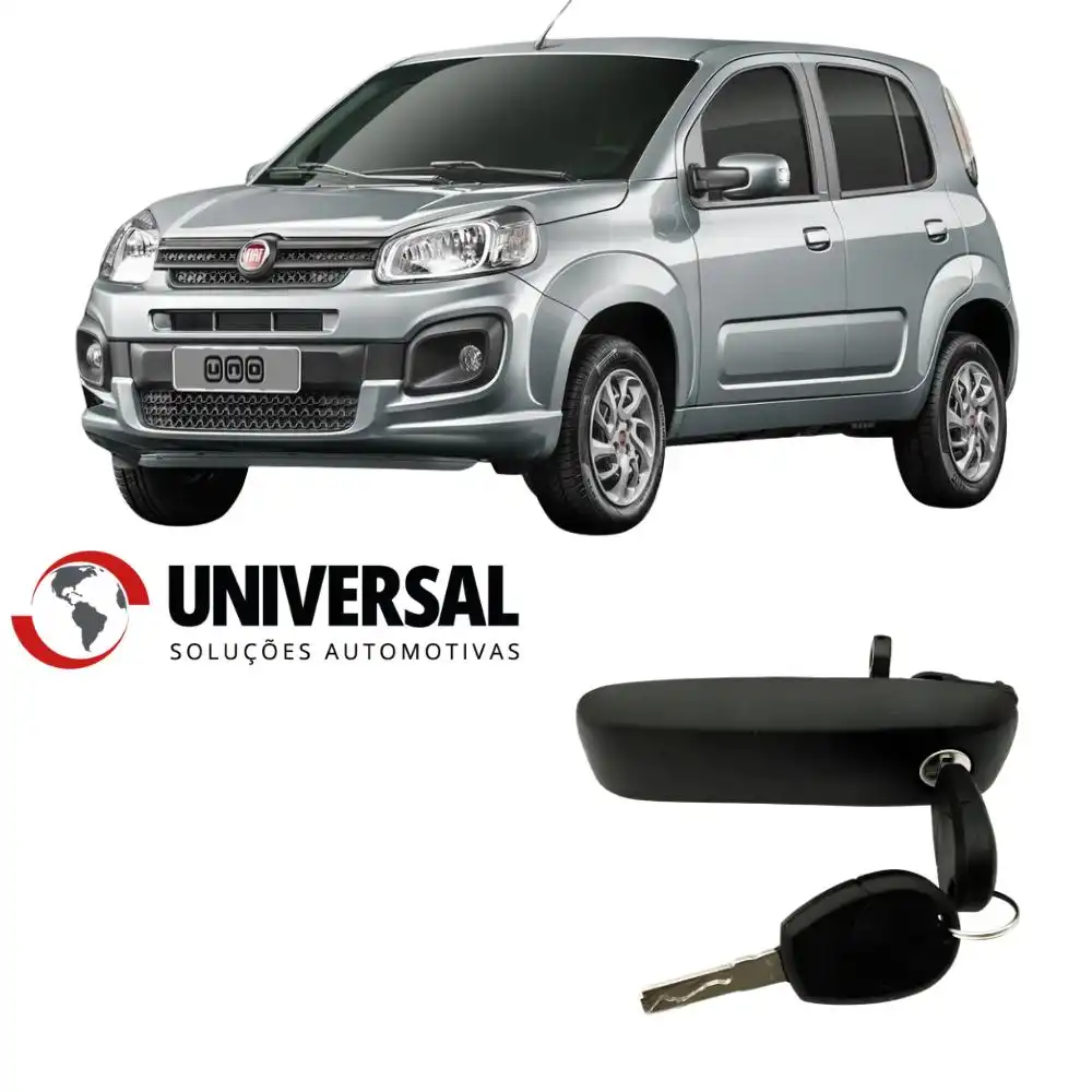 MACANETA EXT FIAT UNO 2014 A 2021 DIANT ESQ COM CHAVE