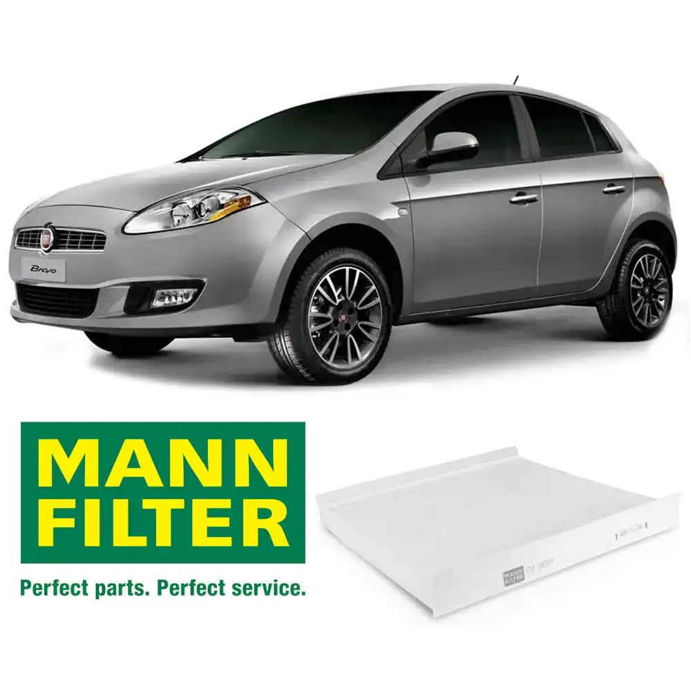 FILTRO AR CABINE FIAT BRAVO 1.8 E-TORQ 2011 EM DIANTE
