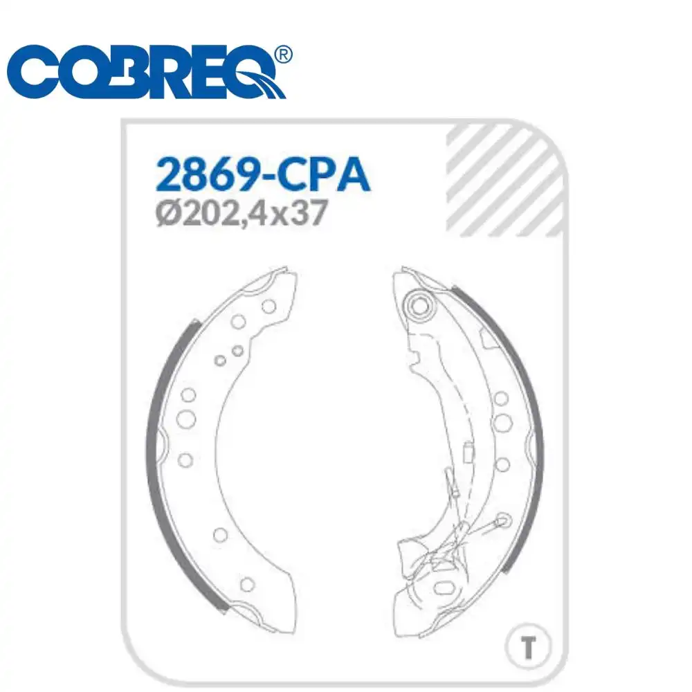 SAPATAS FREIO CITROEN C3 1.4 2002 A 2012