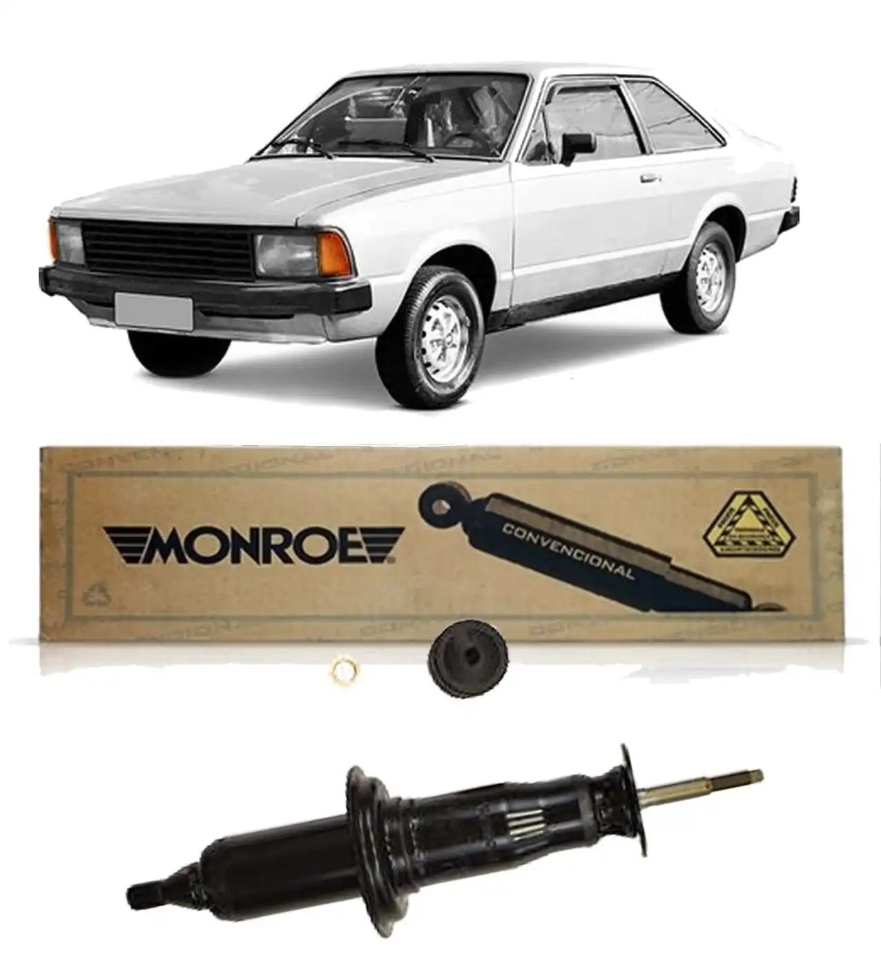 AMORTECEDOR DIANTEIRO CORCEL 2 1977 A 1981