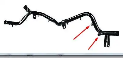 TUBO REFRIGERACAO MOTOR GOLF 1.8 1994 A 1998 C/AR