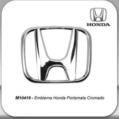 EMBLEMA TAMPA TRAS HONDA CROMADO