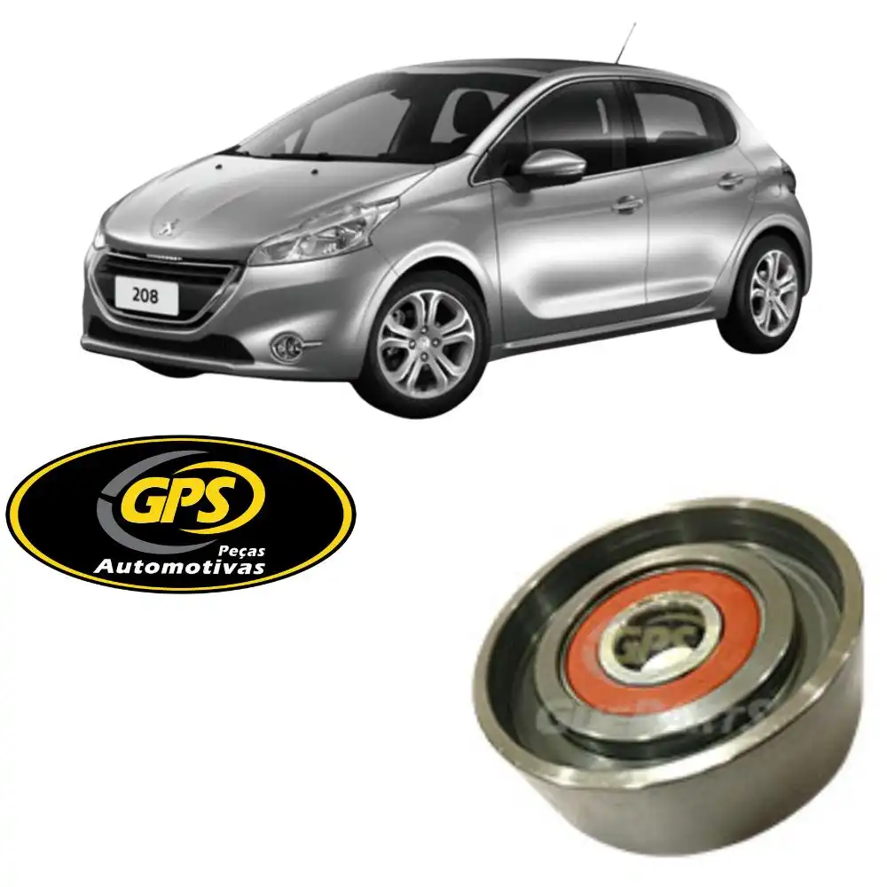 POLIA CORREIA ALTERNADOR PEUGEOT 208 1.6 16V THP 2015 ACIMA
