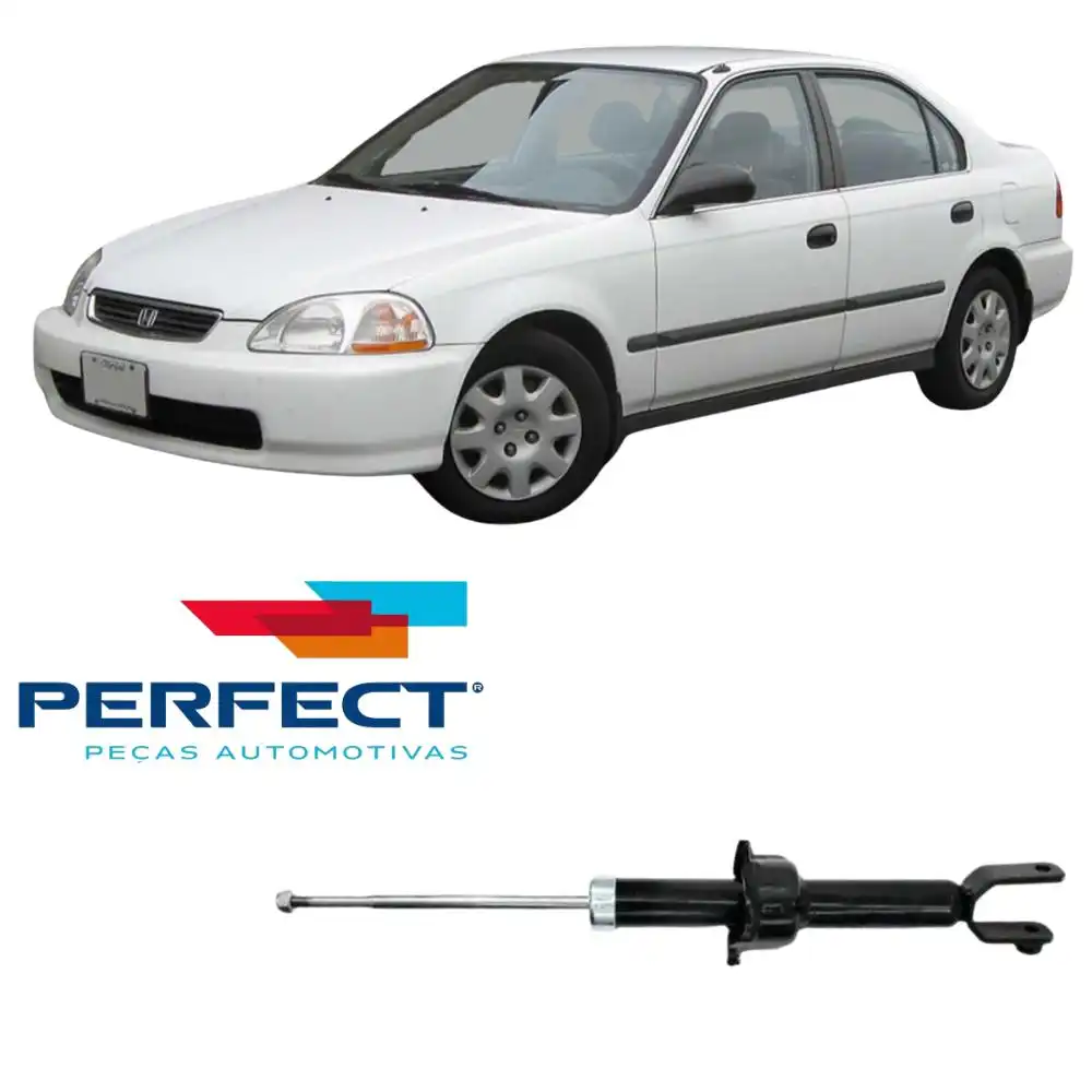 AMORTECEDOR TRASEIRO HONDA CIVIC 1998 A 2000