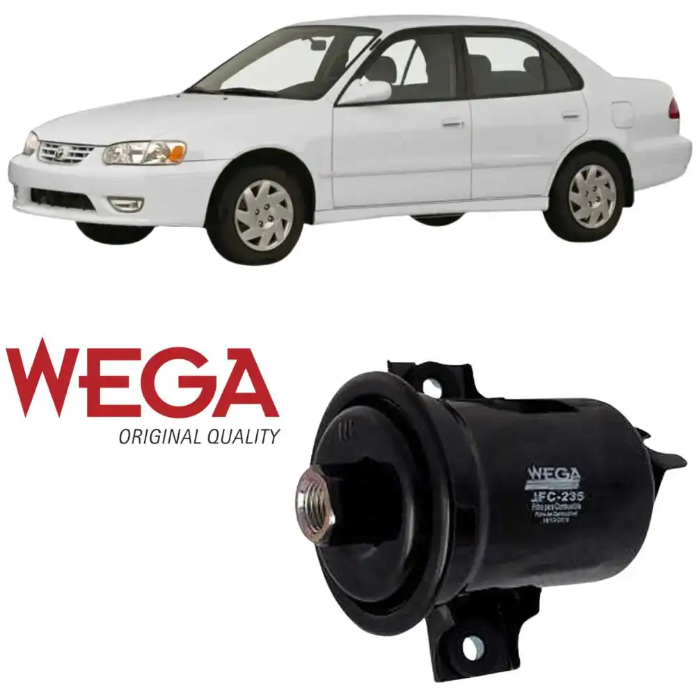 FILTRO COMBUSTIVEL TOYOTA COROLLA 1.6 16V 1987 A 2001