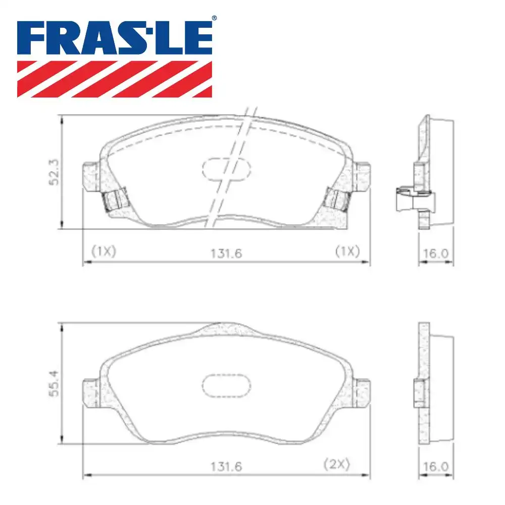 PASTILHA FREIO DIANTEIRA CORSA 1.0 1.8 2002/ TRW