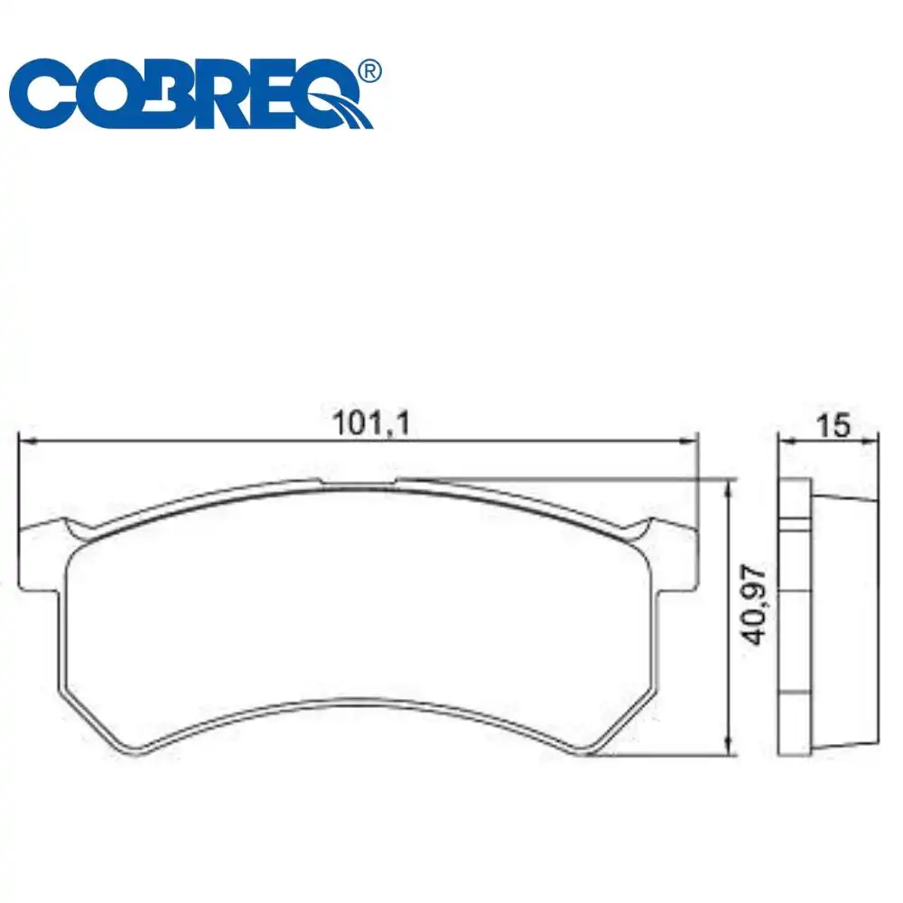PASTILHA FREIO DIANTEIRA KWID 1.0 12V 2017 A 2025 DISCO SOLI