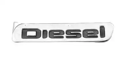 EMBLEMA "DIESEL" FIAT TORO 2016 EM DIANTE CROMADO PORTA