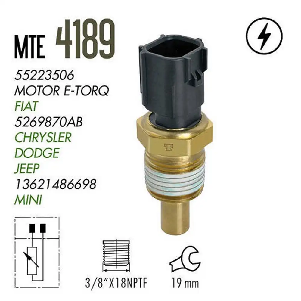 INTERRUPTOR TEMPERATURA FIAT PALIO 1.6 16V 2011 A 2015 E-TOR