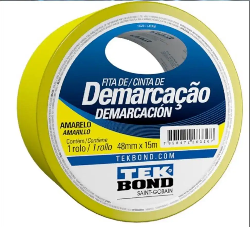 FITA DEMARCACAO 15 METROS AMARELA