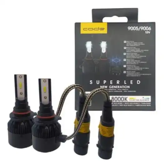 LAMPADA SUPER LED HB-3 HB-4 6000K