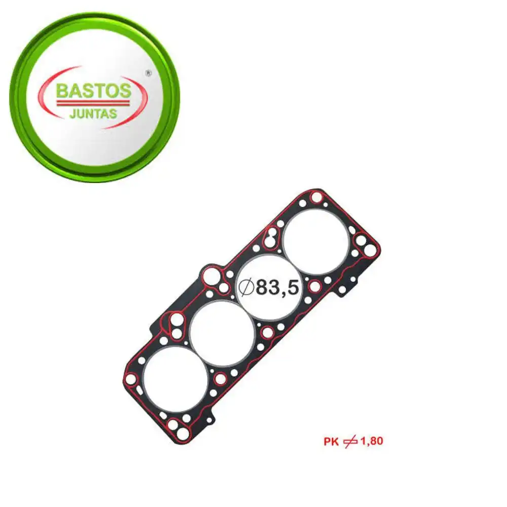 JUNTA CABECOTE PASSAT 1.6 1.8 85/ ALCOOL/ GASOLINA FIBRA