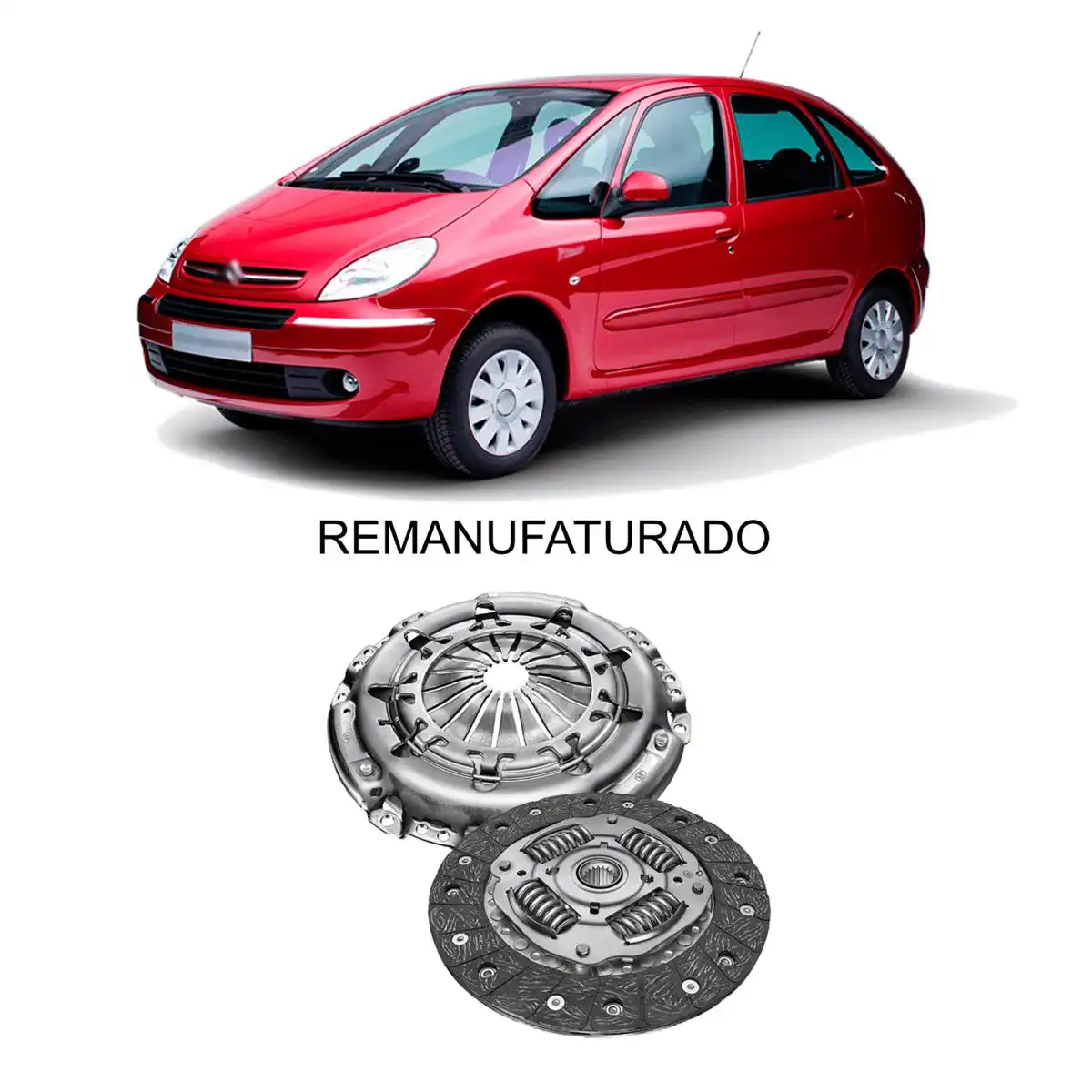 KIT EMBREAGEM CITROEN XSARA PICASSO 2.0 2001 A 2011 COM ROLA