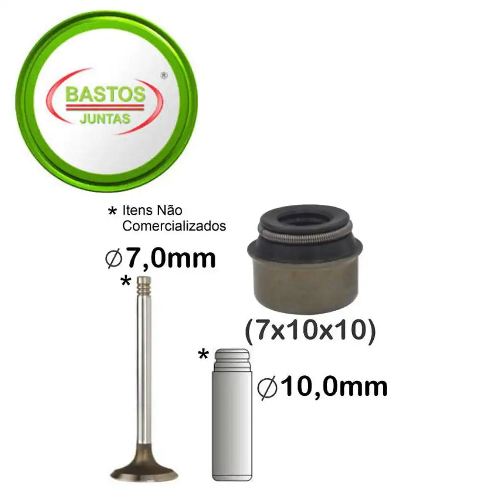 RETENTOR VALVULA GOL MI 8V FIAT PALIO TIPO 16VAL GOL AP 96/