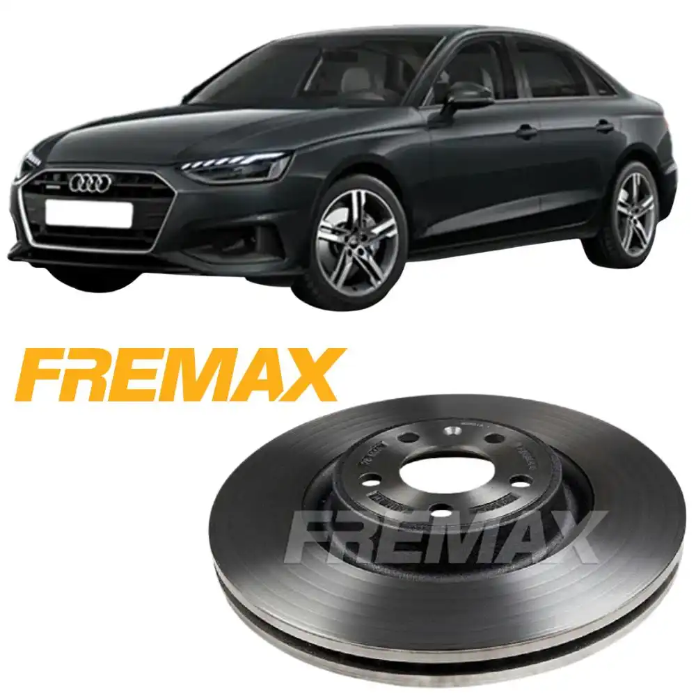 DISCO FREIO DIANTEIRO AUDI A4 2.0 16V 2008 A 2019 VENTILADO