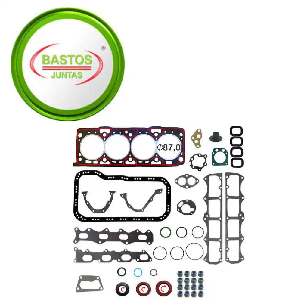 JUNTA MOTOR FIAT PALIO 1.6 16V 1996 A 2001 FIBRA C/ RETENTOR