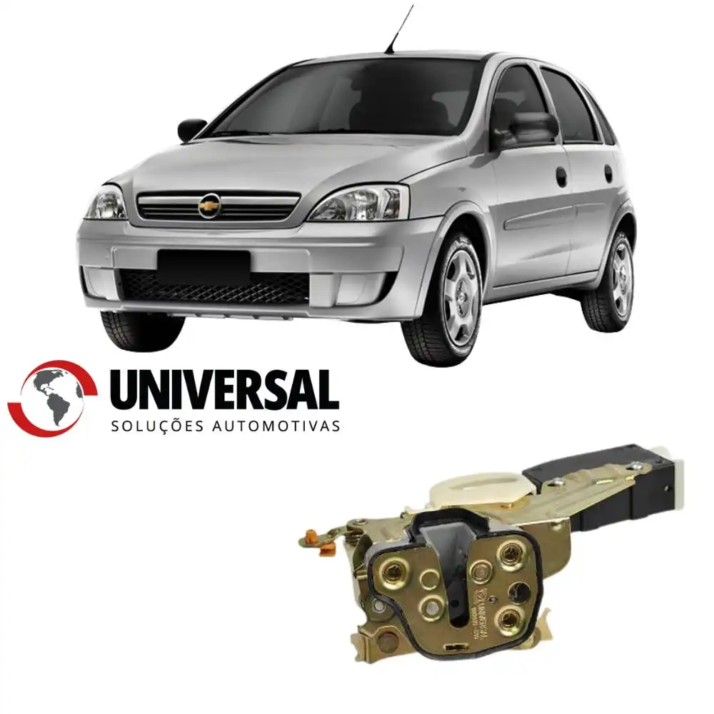 FECHADURA PORTA DIANT ESQ CORSA HATCH 1994 A 2002 ELETRICA