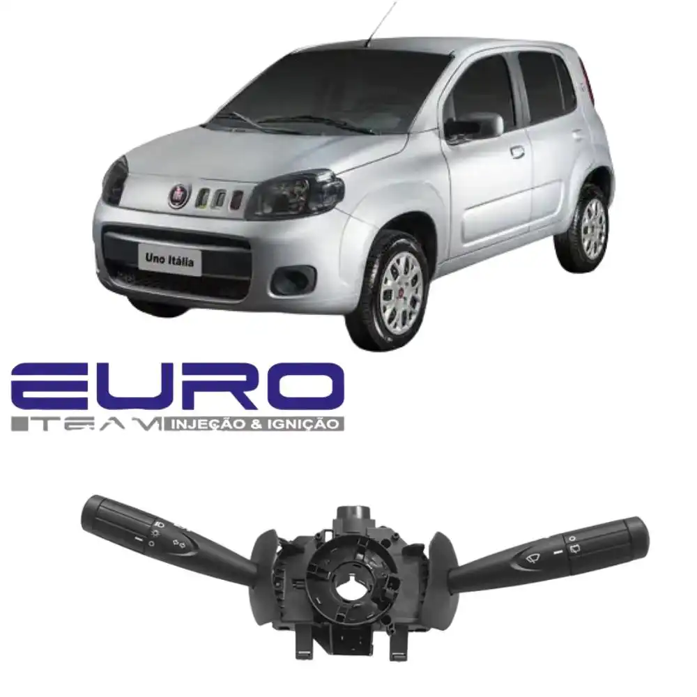 CHAVE PISCA UNO 2011 A 2015 COM LIMPADOR TRASEIRO PRETO