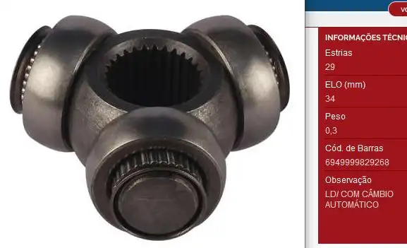 TRIZETA TOYOTA COROLLA 1.6 1.8 16V /02