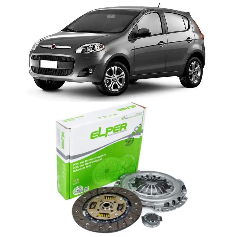 KIT EMBREAGEM FIAT PALIO 1.4 8V 2012 A 2017 COM ROLAMENTO