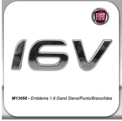 EMBLEMA FIAT 1.6