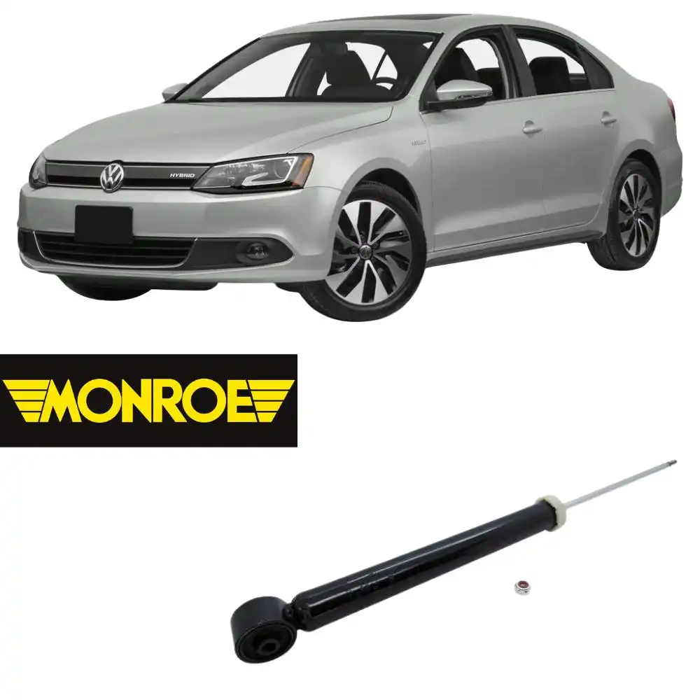 AMORTECEDOR TRASEIRO JETTA 2.0 2011 A 2014 FURO 10MM