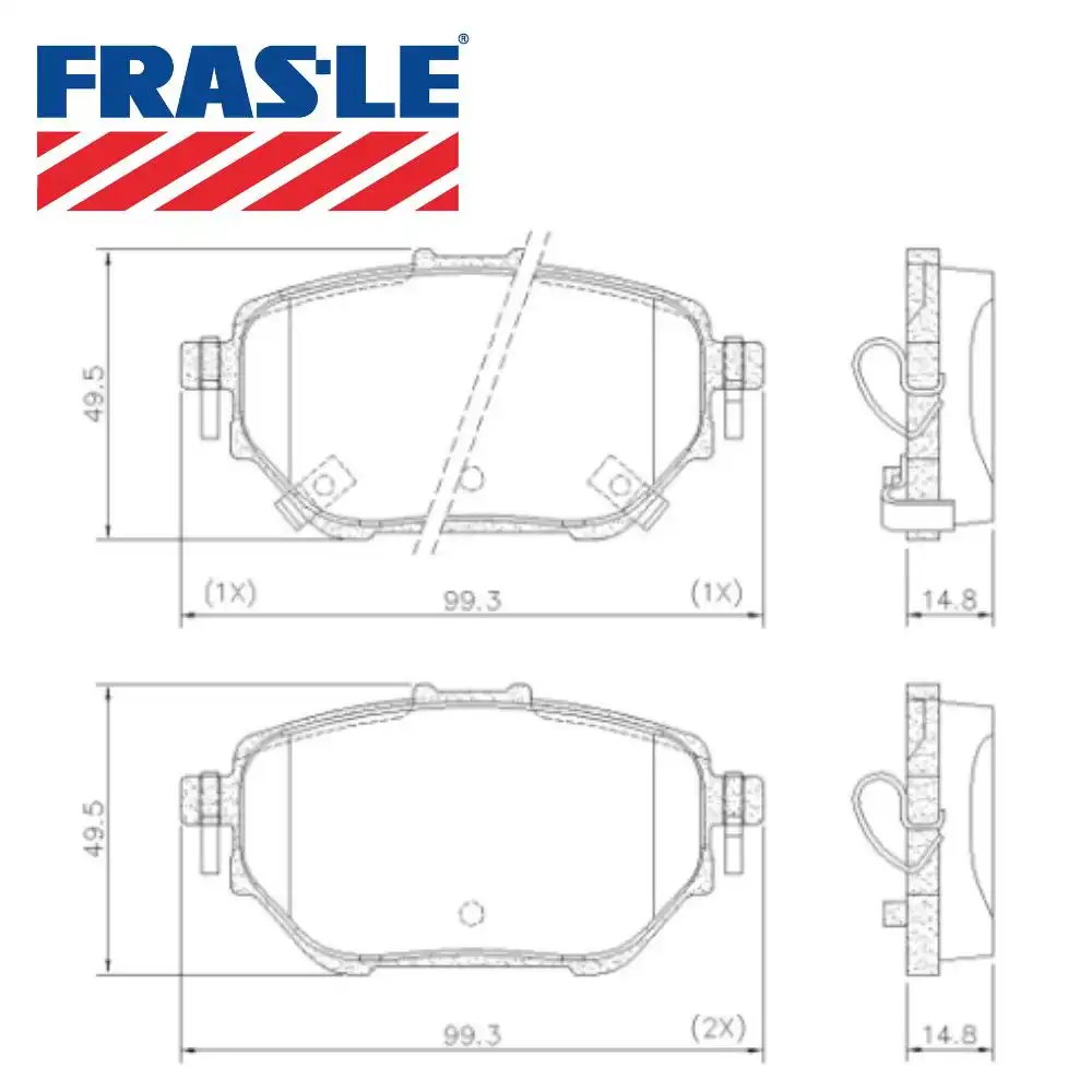 PASTILHA FREIO TRASEIRA TOYOTA COROLLA 2.0 2019/