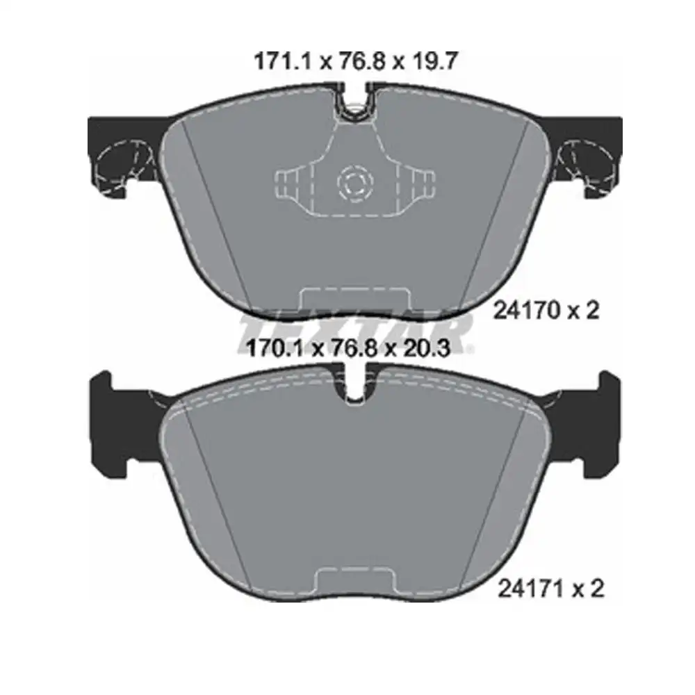 PASTILHA FREIO DIANTEIRA BMW X5 F15 F85 2014/