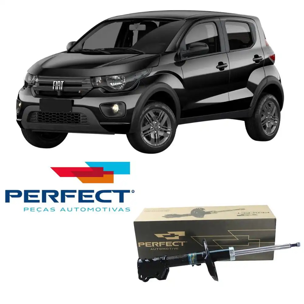 AMORTECEDOR DIANTEIRO FIAT MOBI 2016 ACIMA ESQ. C/ BARRA