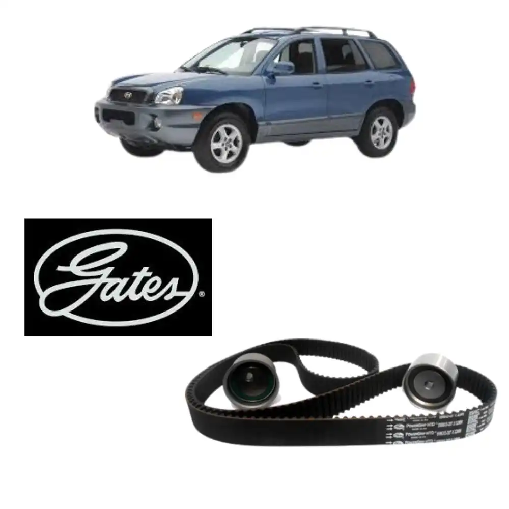KIT CORREIA DENTADA SANTA FE 2.7 2001 A 2010
