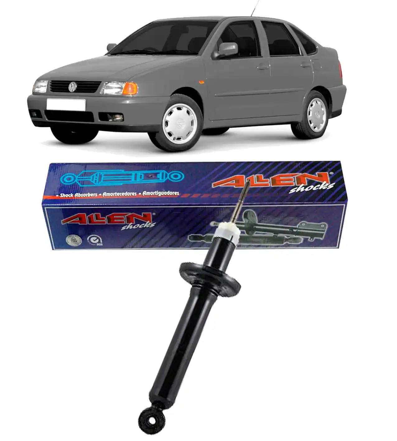 AMORTECEDOR TRASEIRO POLO CLASSIC 1996 A 1999