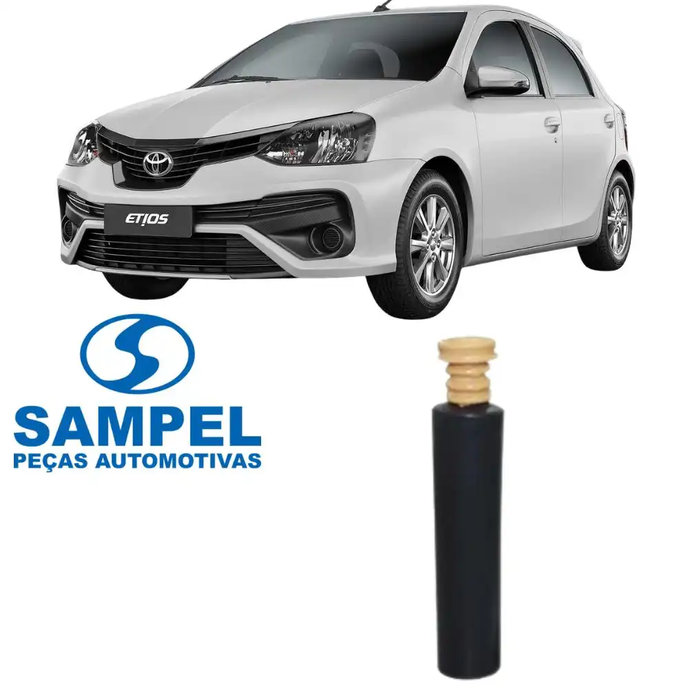 KIT AMORTECEDOR TRASEIRO TOYOTA ETIOS 2012/