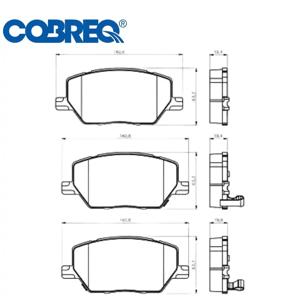 PASTILHA FREIO DIANTEIRA FIAT TORO 1.8 2.0 2016/ CERAMICA