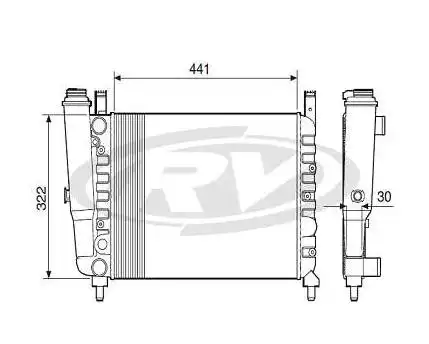 RADIADOR FIAT UNO 1.0 1985 A 2009 SEM AR