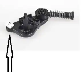 PRESILHA TRAVA ARTICULADOR DO CABO DE ENGATE DE MARCHA GOL V