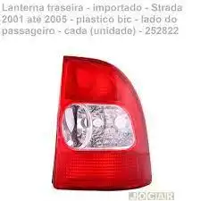 SINAL TRAS FIAT STRADA 01/04 DIR
