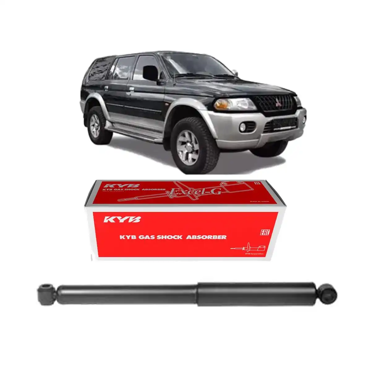 AMORTECEDOR TRASEIRO MITSUBISHI PAJERO 91/05