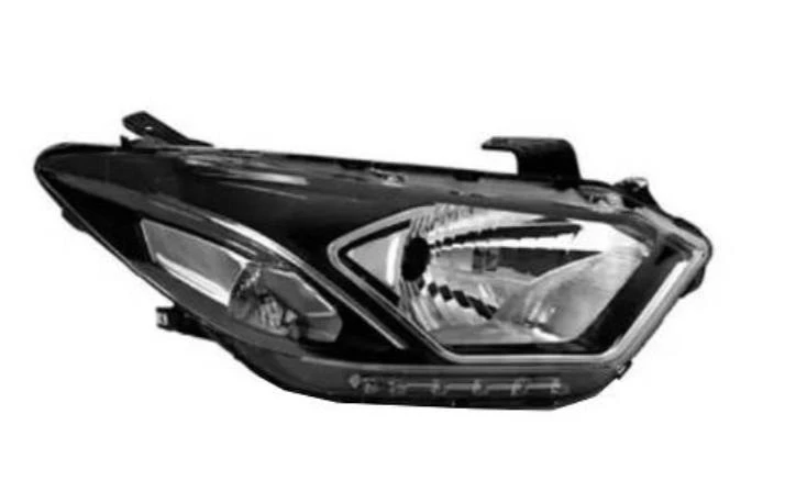 FAROL ONIX PRISMA 2017/ DIREITO MASCARA NEGRA COM LED