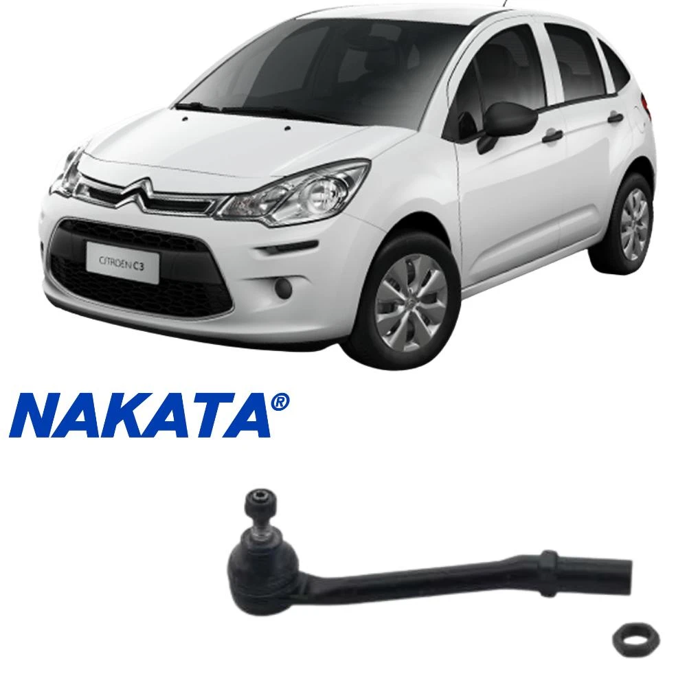 PONTEIRA DIRECAO CITROEN C3 12/ PEUGEOT 208 13/ ESQ