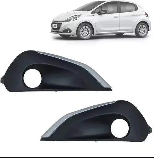 MOLDURA FAROLETE PEUGEOT 208 2017/ DIREITO