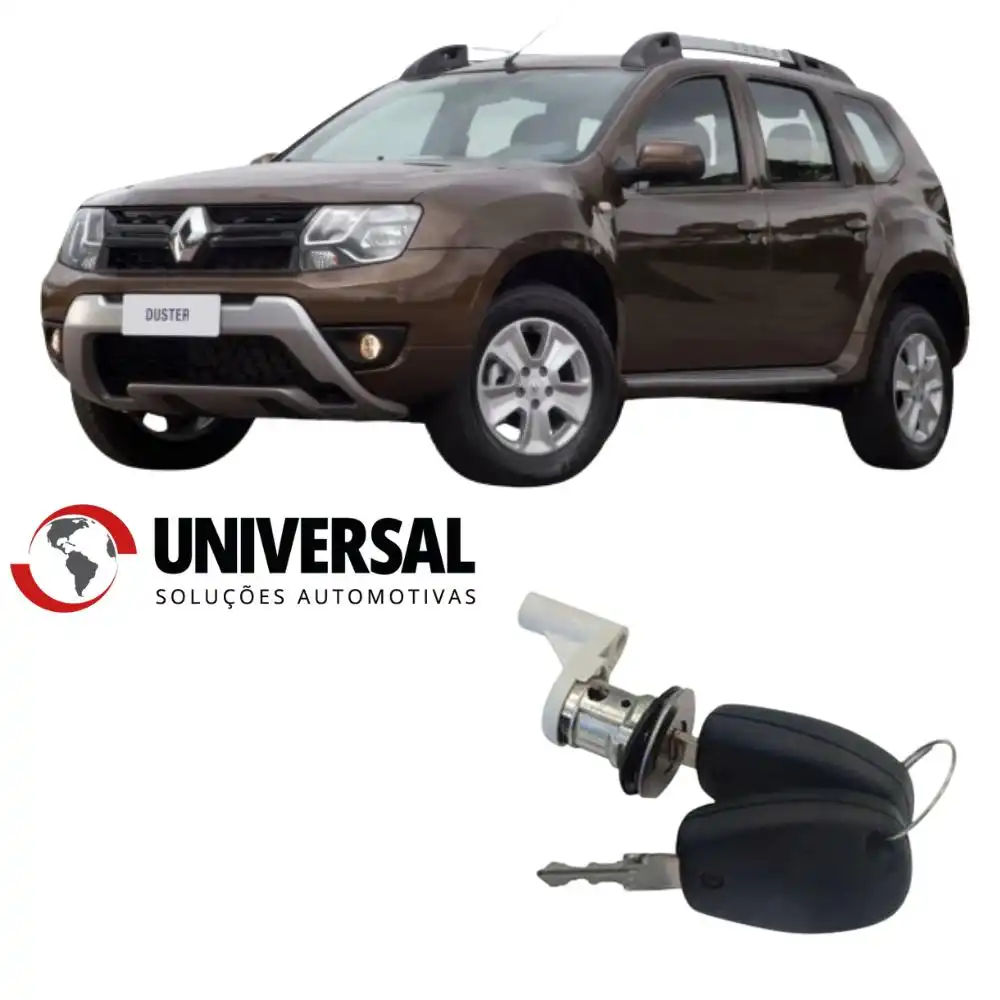 CILINDRO PORTA DIANT RENAULT DUSTER 2011/ ESQ C/CHAVE