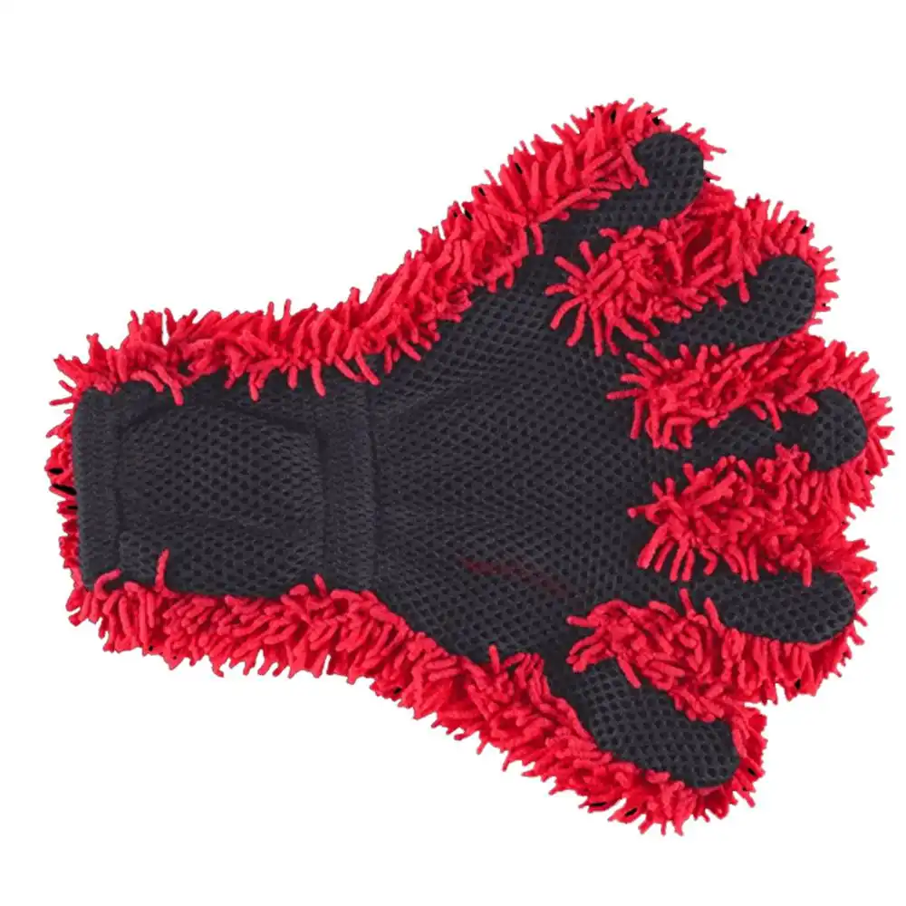 LUVA LAVAR CARRO MICROFIBRA DUPLA ACAO 105GSM VONIXX