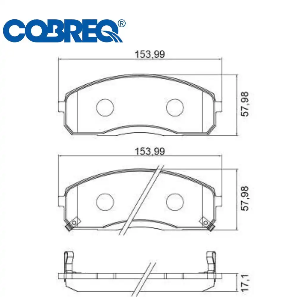 PASTILHA FREIO DIANTEIRA HYUNDAI HR 2.5 2005/